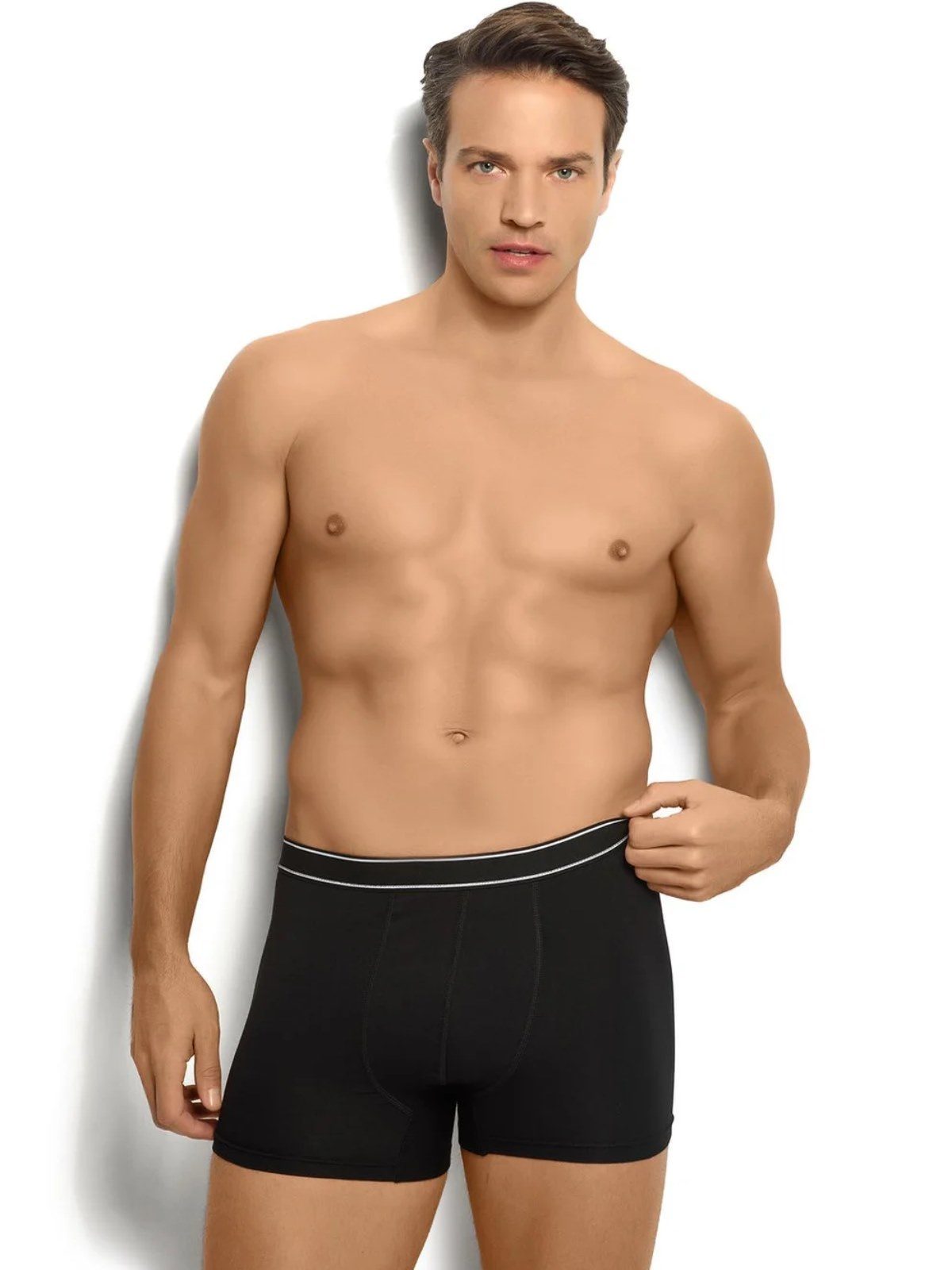 Jiber Erkek Lycralı Boxer